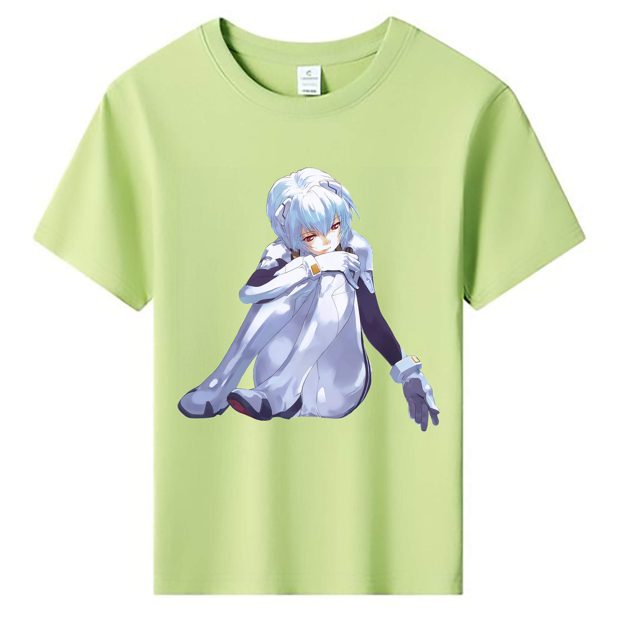（画像用） EVA 新世紀エヴァンゲリオン 綿100％キッズTシャツ（フロントプリント）